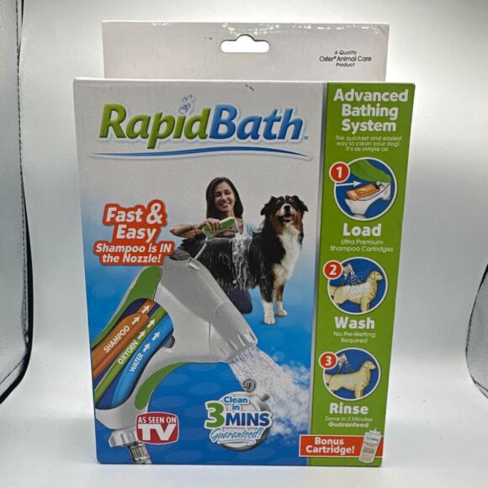 Oster RapidBath Advanced Bathing System Dog Wash Sprayer & Shampooing Tool